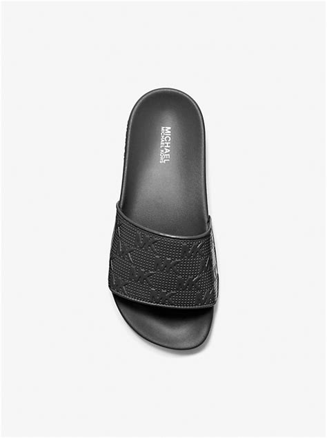 Gilmore Logo Embossed Slide Sandal 